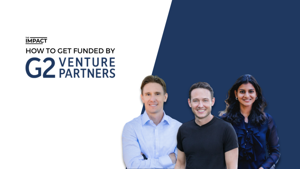 G2 Venture Partners (G2) is a venture and growth investing firm focused on emerging technologies driving sustainable transformation